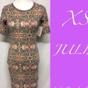 Brand New LuLaRoe Julia XS Dress